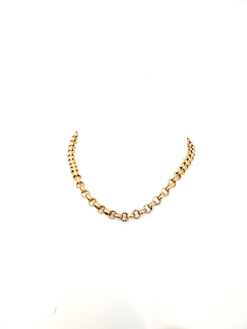 Gold Link Chain Necklace